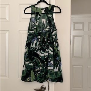 Abercrombie & Fitch Tropical Sleeveless Dress